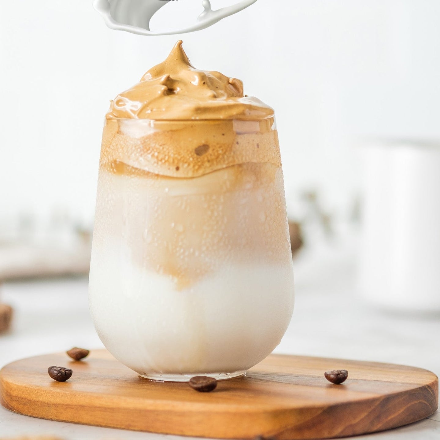 Handheld Milk Frother - Electric Coffee Foam Maker