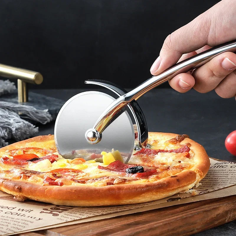 Professional Pizza Cutter - Stainless Steel