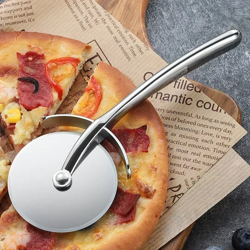 Professional Pizza Cutter - Stainless Steel