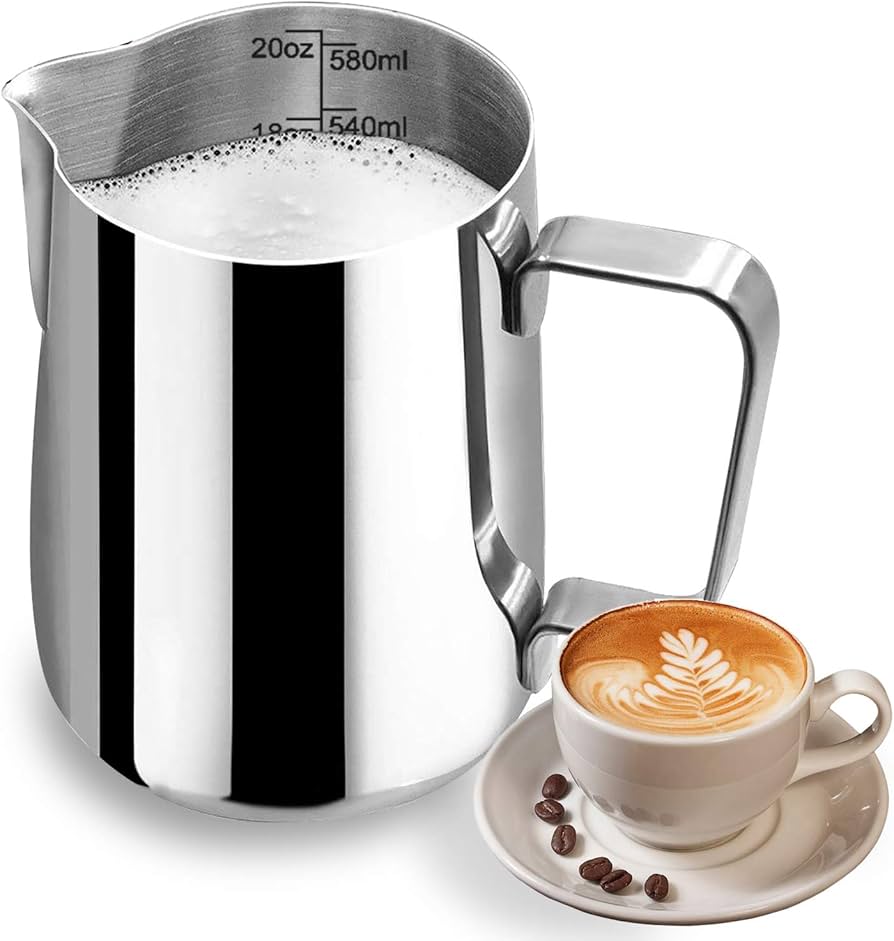 Stainless Steel Milk Frothing Pitcher barista Latte Cup